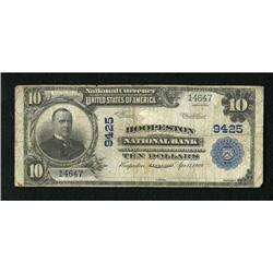 Hoopeston, IL - $10 1902 Plain Back Fr. 626 Hoop