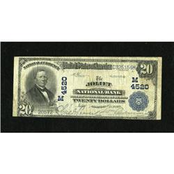 Joliet, IL - $20 1902 Plain Back Fr. 653 The Jol