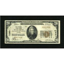 National City, IL - $20 1929 Ty. 1 The National