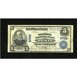 Pekin, IL - $5 1902 Plain Back Fr. 601 The Herge