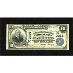 Peoria, IL - $10 1902 Plain Back Fr. 632 Merchan