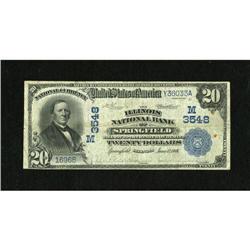 Springfield, IL - $20 1902 Date Back Fr. 644 The