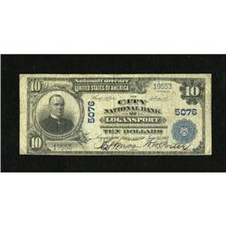 Logansport, IN - $10 1902 Plain Back Fr. 632 The