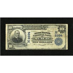 Muncie, IN - $10 1902 Plain Back Fr. 631 The Mer