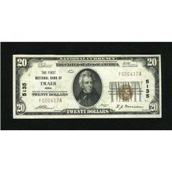 Traer, IA - $20 1929 Ty. 1 The First NB Ch. # 51