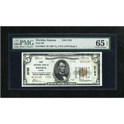 Wichita, KS - $5 1929 Ty. 2 First NB Ch. # 2782