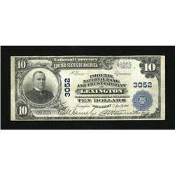 Lexington, KY - $10 1902 Plain Back Fr. 627 Phoe