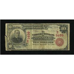 Baltimore, MD - $10 1902 Red Seal Fr. 613 The Na