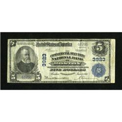 Boston, MA - $5 1902 Plain Back Fr. 600 The Comm