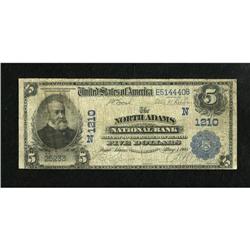 North Adams, MA - $5 1902 Date Back Fr. 590 The