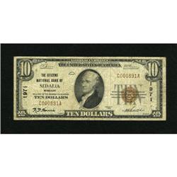 Sedalia, MO - $10 1929 Ty. 1 The Citizens NB Ch.