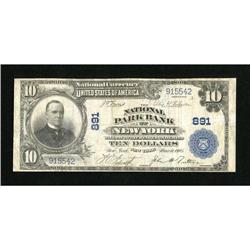 New York, NY - $10 1902 Plain Back Fr. 624 The N