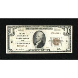 Cardington, OH - $10 1929 Ty. 1 The First NB Ch.