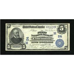Cincinnati, OH - $5 1902 Date Back Fr. 590 The F