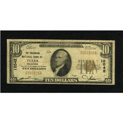 Tulsa, OK - $10 1929 Ty. 1 The Producers NB Ch.