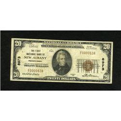 New Albany, PA - $20 1929 Ty. 1 The First NB Ch.