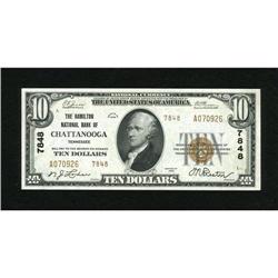 Chattanooga, TN - $10 1929 Ty. 2 The Hamilton NB