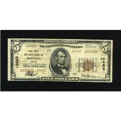Bogata, TX - $5 1929 Ty. 2 The First NB Ch. # 10
