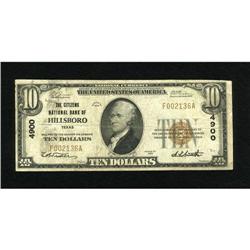 Hillsboro, TX - $10 1929 Ty. 1 The Citizens NB C