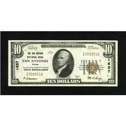 San Antonio, TX - $10 1929 Ty. 1 The San Antonio