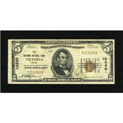 Victoria, TX - $5 1929 Ty. 1 The Victoria NB Ch.