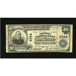 Spokane, WA - $10 1902 Plain Back Fr. 626 The Ex