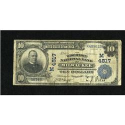 Milwaukee, WI - $10 1902 Date Back Fr. 620 The W