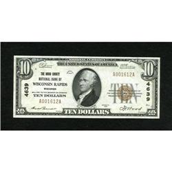 Wisconsin Rapids, WI - $10 1929 Ty. 1 The Wood C 