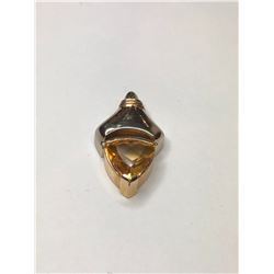 14K Yellow Gold Citrine Pendant