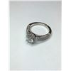 Image 2 : 19K White Gold Diamond Engagement Ring