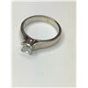 Image 2 : 14K White Gold Diamond Engagement Ring