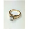 Image 2 : 14K Yellow Gold Diamond Ring