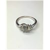 Image 1 : 14K White Gold Diamond Ring
