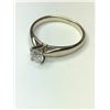 Image 2 : 14K White Gold Diamond Engagement Ring