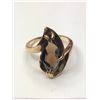 Image 1 : 10K Yellow Gold Smoky Quartz Ring
