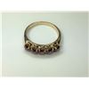 Image 1 : 10K Yellow Gold Garnet Ring