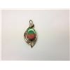 Image 1 : 14K Yellow Gold Ammolite Pendant