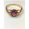 Image 1 : 14K Yellow Gold Rhodolite Garnet Ring