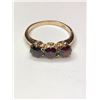 Image 1 : 14K Yellow Gold Garnet Ring