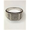 Image 1 : 10K White Gold Diamond Ring