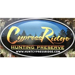 Cypress Ridge Hunting Preserve - Pheasant Shoot