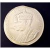 Image 2 : CANADA 1939 Royal Tour Souvenir Chocolate Medal 89 mm. in Original Box RARE