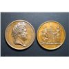 Image 1 : FRANCE 1830-1832 A Lot of 2 Important Commemorative Medals EF-AU