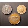 Image 2 : ITALY 1824-1954 A Lot of 3 Religious Medals Extra Fine-UNC