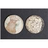 Image 2 : Colonial French 1739-1740 A Lot of 2 Double Sol Low Grade