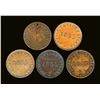 Image 1 : Token 1855 A Lot of 5 PE-7A-1 & 2 Self Government  F-EF