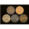 Image 2 : Token 1855 A Lot of 5 PE-7A-1 & 2 Self Government  F-EF
