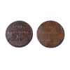 Image 2 : CANADA TOKENS 1829 A Lot of 2 PE-10-1. Pieces Fine-Very Fine