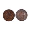 Image 2 : Token 1832 A Lot of 2 George IV Penny Fine-Extra Fine