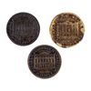 Image 2 : Token 1814-1815 A Lot of 3 Halifax Pieces Fine-Very Fine